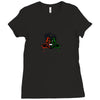 hulk red vs hulk green Ladies Fitted T-Shirt