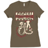 social distortion ball &amp; chain Ladies Fitted T-Shirt