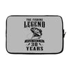 The Fishing Legend Reeling Them In For 30 Years Laptop cover