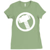 thor logo avengers marvel Ladies Fitted T-Shirt