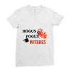 hogus pogus witches Ladies Fitted T-Shirt