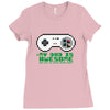 dad retro game Ladies Fitted T-Shirt