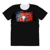 Spiderman Brush Logo All Over Women's T-shirt
