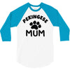 pekingese mum 3/4 Sleeve Shirt