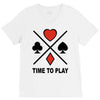 time to play V-Neck Tee