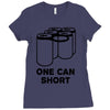 one can short Ladies Fitted T-Shirt