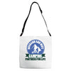 camping for life;Husband and wife Adjustable Strap Totes