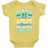 Hiking ıs Like Sex Baby Bodysuit