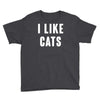 i like cats Youth Tee