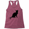cat black had Racerback Tank