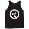 el q white logo Tank Top