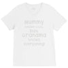 grandmas nannys V-Neck Tee