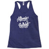 allergic to bullshit Racerback Tank