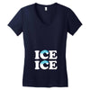 Ice Ice Baby Women's V-Neck T-Shirt