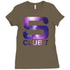 s club 7 galaxy Ladies Fitted T-Shirt