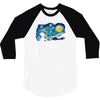 super starry night 3/4 Sleeve Shirt