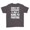 Surely Not Everybody Was Kung Fu Fighting Youth Tee