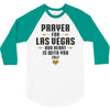 Prayer for Las Vegas, Our Heart Is With You 2017 3/4 Sleeve Shirt