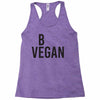 be vegan Racerback Tank