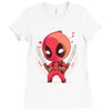 deadpool Ladies Fitted T-Shirt