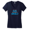 Only The Best Dads Get Promoted To Abuelo Women's V-Neck T-Shirt