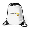 Mom to Bee Unknown Gender Drawstring Bags