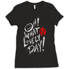 oh what a lovely day Ladies Fitted T-Shirt