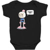 bummer, man Baby Bodysuit