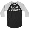social casualty 3/4 Sleeve Shirt