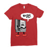 blow me Ladies Fitted T-Shirt