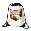 Michaelangelo Creation Of Adam Drawstring Bags