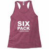 six pack coming soon mens Racerback Tank