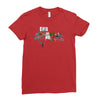 and that how i saved the world Ladies Fitted T-Shirt