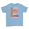 I Wear Peach For Uterine Cancer Awareness Youth Tee