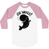 oh whale! 3/4 Sleeve Shirt
