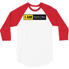 nikon camera i am nikon 3/4 Sleeve Shirt