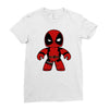 deadpool robot Ladies Fitted T-Shirt
