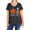 pumpkin spice Ladies Curvy T-Shirt