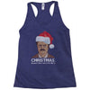 ron swanson christmas Racerback Tank
