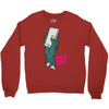 modern zombie Crewneck Sweatshirt