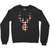 christmas deer Crewneck Sweatshirt