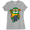 lucky turtle Ladies Fitted T-Shirt