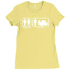 drums   problem solved   mens funny Ladies Fitted T-Shirt