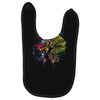 rainbow root Baby Bibs