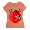 evangelion Women's Triblend Scoop T-shirt