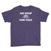 no soup for you Youth Tee