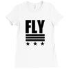 fly stars Ladies Fitted T-Shirt