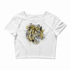 tiger roar scratch Crop Top