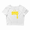 hello world Crop Top