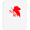 neon genesis evangelion nerv logo Mousepad